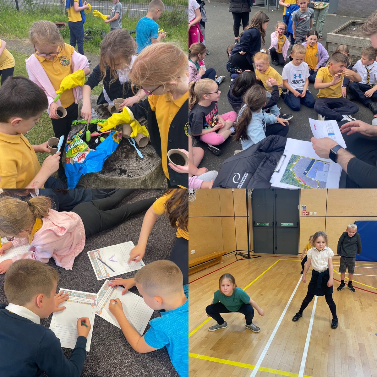 Mrs_RWilson's tweet photo. P3 had lots of fun today at our wellbeing day ❤️ @JPrimary #wellbeing https://t.co/j0wxNhGDjD