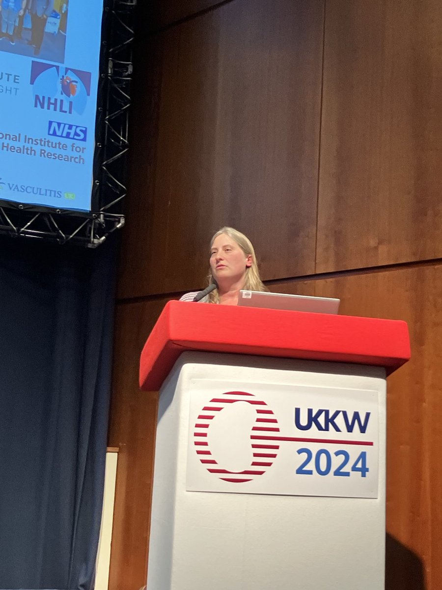 Silke R Brix (@brixsilke) on Twitter photo Lovely last basic science session #UKKW2024 chaired by <a href="/CecileBenezech/">Cecile Benezech</a> + #UKKA Stewart-Cameron Lecturer @dr_denby with brilliant Maria Prendecki <a href="/ICL_Vasculitis/">Imperial Vasculitis Centre</a>, <a href="/stephenmcadoo/">Stephen McAdoo</a> presenting stiffened neutrophils in active #ANCA #Vasculitis 👏👏👏📣 Lovely last basic science session #UKKW2024 chaired by <a href="/CecileBenezech/">Cecile Benezech</a> + #UKKA Stewart-Cameron Lecturer @dr_denby with brilliant Maria Prendecki <a href="/ICL_Vasculitis/">Imperial Vasculitis Centre</a>, <a href="/stephenmcadoo/">Stephen McAdoo</a> presenting stiffened neutrophils in active #ANCA #Vasculitis 👏👏👏📣