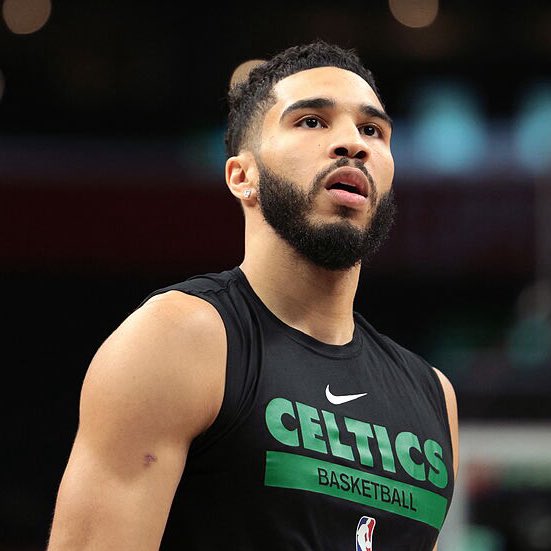 LegionHoops's tweet photo. Jayson Tatum on being on one of the greatest Celtics teams ever:

“You guys are probably going to say we didn’t play anybody to get here... so we just gotta do it again next year.”

(via @NBCSBoston) https://t.co/K5ufVha2GH