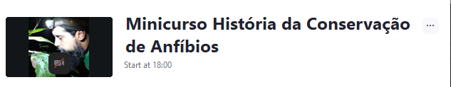 Já esta na hora! Eu estou super empolgado! <a href="/SBHerpetologia/">SBH</a> <a href="/iboitata/">Instituto Boitatá</a>