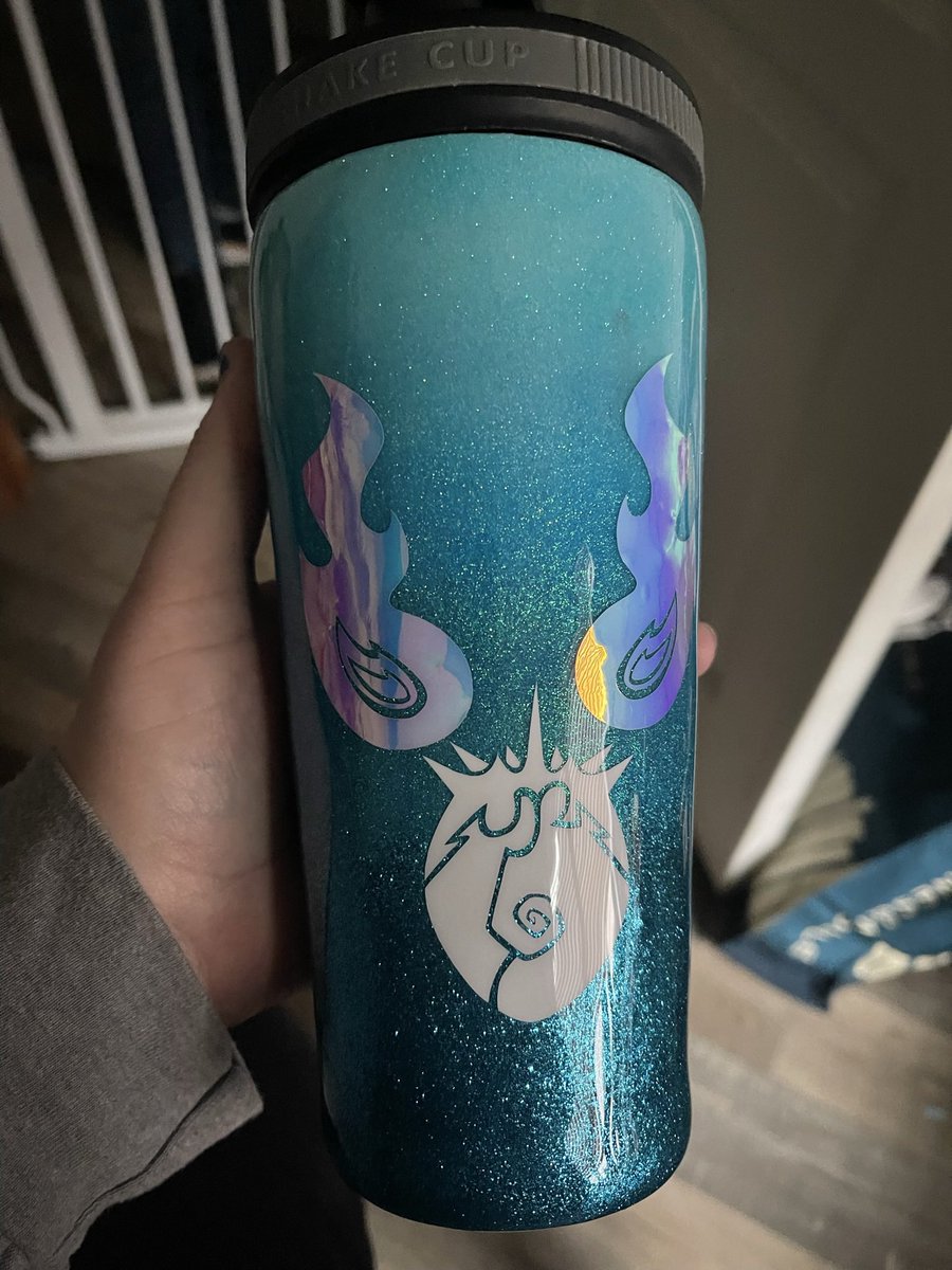 StarDogStudios's tweet photo. Made myself a blue exorcist themed cup! https://t.co/MMTAFt58lG