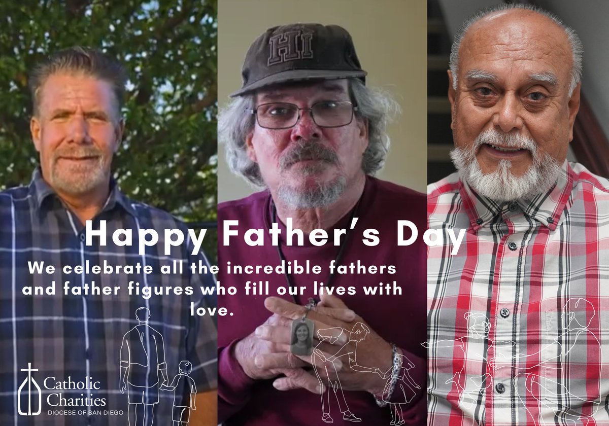 On this Father’s Day, Catholic Charities is asking you to Cherish, Honor, and Admire the fathers and men who have helped shape your life. Together, we can support the men in your life who have been there as role models, a safe space, and unconditional support.