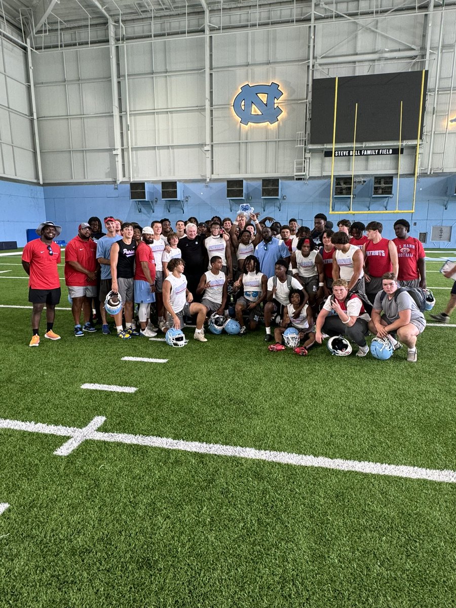 mann_football's tweet photo. King of the Hill Champs ‼️

Thank you for having us @UNCFootball @CoachMackBrown https://t.co/VEPn6Y09CC