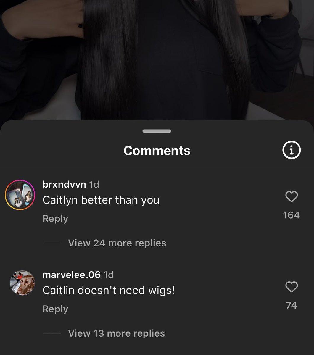lyssah_a's tweet photo. mind you, all she did was post a video of her hair lol. https://t.co/ICyx6A8yWQ