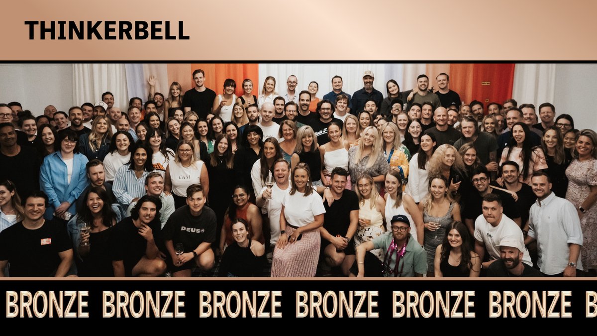Agency Of The Year Awards (@aotyawards) on Twitter photo The BRONZE winner for the Creative Agency category is <a href="/thinkerbellads/">Thinkerbellads</a>! Congratulations! ⭐ #AOYGlobalAwards The BRONZE winner for the Creative Agency category is <a href="/thinkerbellads/">Thinkerbellads</a>! Congratulations! ⭐ #AOYGlobalAwards