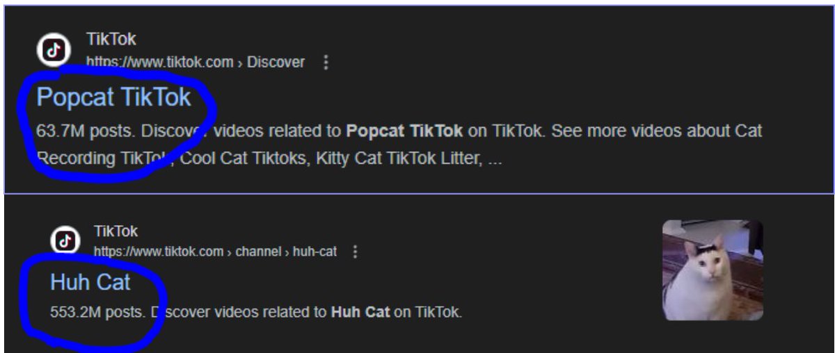 sumsumsummer4's tweet photo. @elbigjc Real memes will come back and I expect $HUHCAT to be up there with $POPCAT, $MICHI and $SC

Study being 10x more popular, huh? https://t.co/AbQg874vMk
