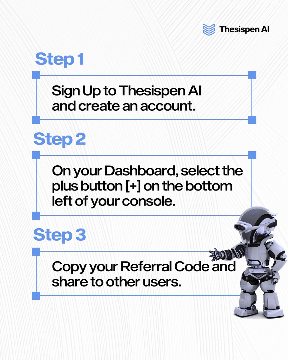 thesispenAI's tweet photo. Ready to Win some Cash⁉️
All you have to do is be one of the top 5 with the highest referrals and win 20K ❗️
.
This lasts till Thursday 20th of June, 2024.
.
Spread the word and start referring today!
Designed by kjpargeter.
#ThesispenAI #promtpaperpublish https://t.co/Lf716vQO8h