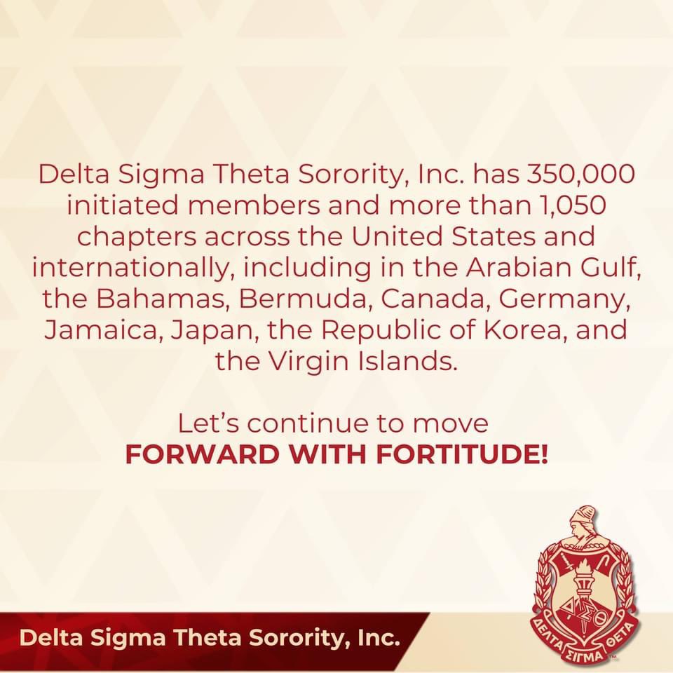 .<a href="/dstinc1913/">dstinc1913</a> International President Elsie Cooke-Holmes released the following statement: