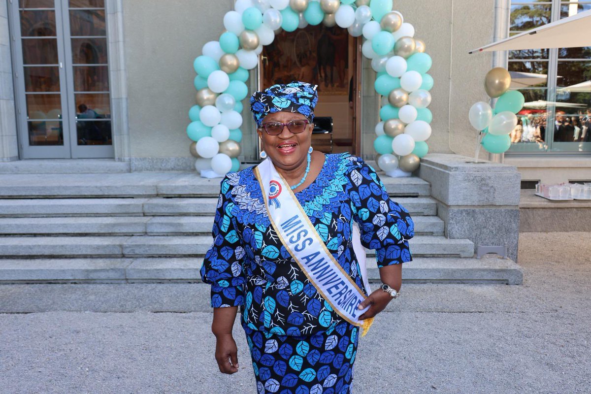 NOIweala's tweet photo. So gratified that so many Trade Ministers took time out of their busy schedules to send me Happy Birthday Messages! Many thanks to Their Excellencies Ministers @mary_ng of Canada, Serge Gnaniodem of Burkina Faso, @malkassabi of Saudi Arabia, @PiyushGoyal of India, @AmbassadorTai of the USA, @KemiBadenoch of the UK, Mr. Jamshid Khodjaev, Deputy Prime Minister of Uzbekistan, @MikayilJabbarov of Azerbaijan, @A_Shakkaliyev of Kazakhstan, @Senator_Farrell and @ayrestim of Australia, Vladimir Ilichev of the Russian Federation, @DrDorisAnite of Nigeria and Helene Budliger Artieda @SECO_StateSec of Switzerland!