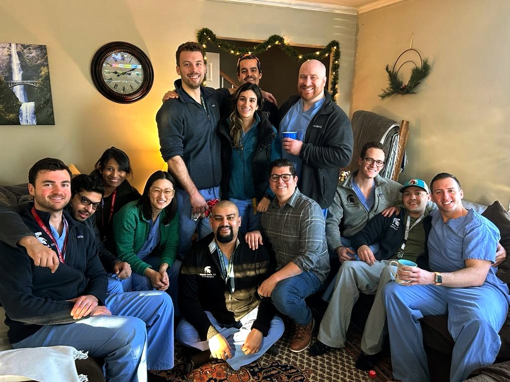 Here are some photos of our chiefs throughout the year. We are incredibly proud of Bob and Jake and we can't wait to see them excel in their careers. Here's to their amazing journey and the impact they'll make in neurosurgery! 🌟🧠