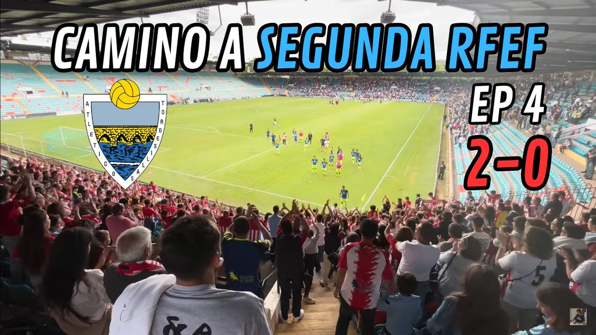 CAMINO A SEGUNDA RFEF EP.4 (último capítulo 😔)

Tristemente tenemos que cerrar esta bonita aventura de más de un mes con el último vídeo del <a href="/AtcoTordesillas/">Atlético Tordesillas</a> 

Gracias de nuevo a toda la afición, equipo y directiva, espero que lo disfrutéis ❤️🤍

youtu.be/YOOyB0OTm8k?si…