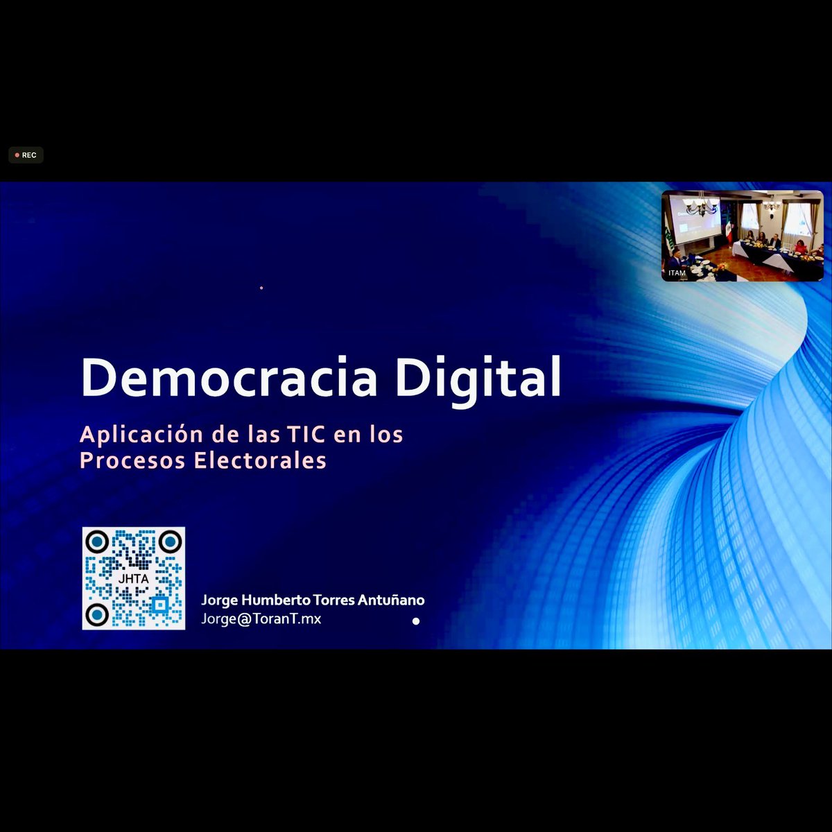 amiac_oficial's tweet photo. Esta mañana en el ITAM, Jorge Torres presentó a los miembros de la Academia Mexicana de Informática AC la conferencia “Democracia Digital” basado en su experiencia de mas de 24 años en el INE y el IFE, y durante los ultimos 8 años, como CIO del INE https://t.co/OHgiAtO3zC