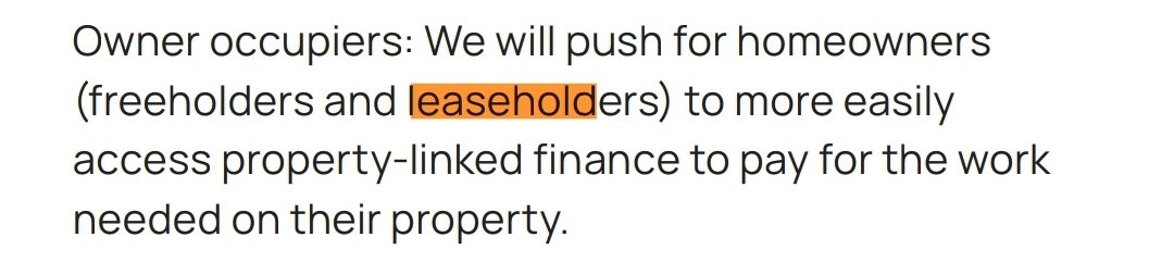 Such a disappointment that <a href="/TheGreenParty/">The Green Party</a> failed to help leaseholders in their Manifesto.

This doesn't even make sense 🙄 
Clearly they don't understand what leaseholders is let alone how to help leaseholders 🤦‍♀️