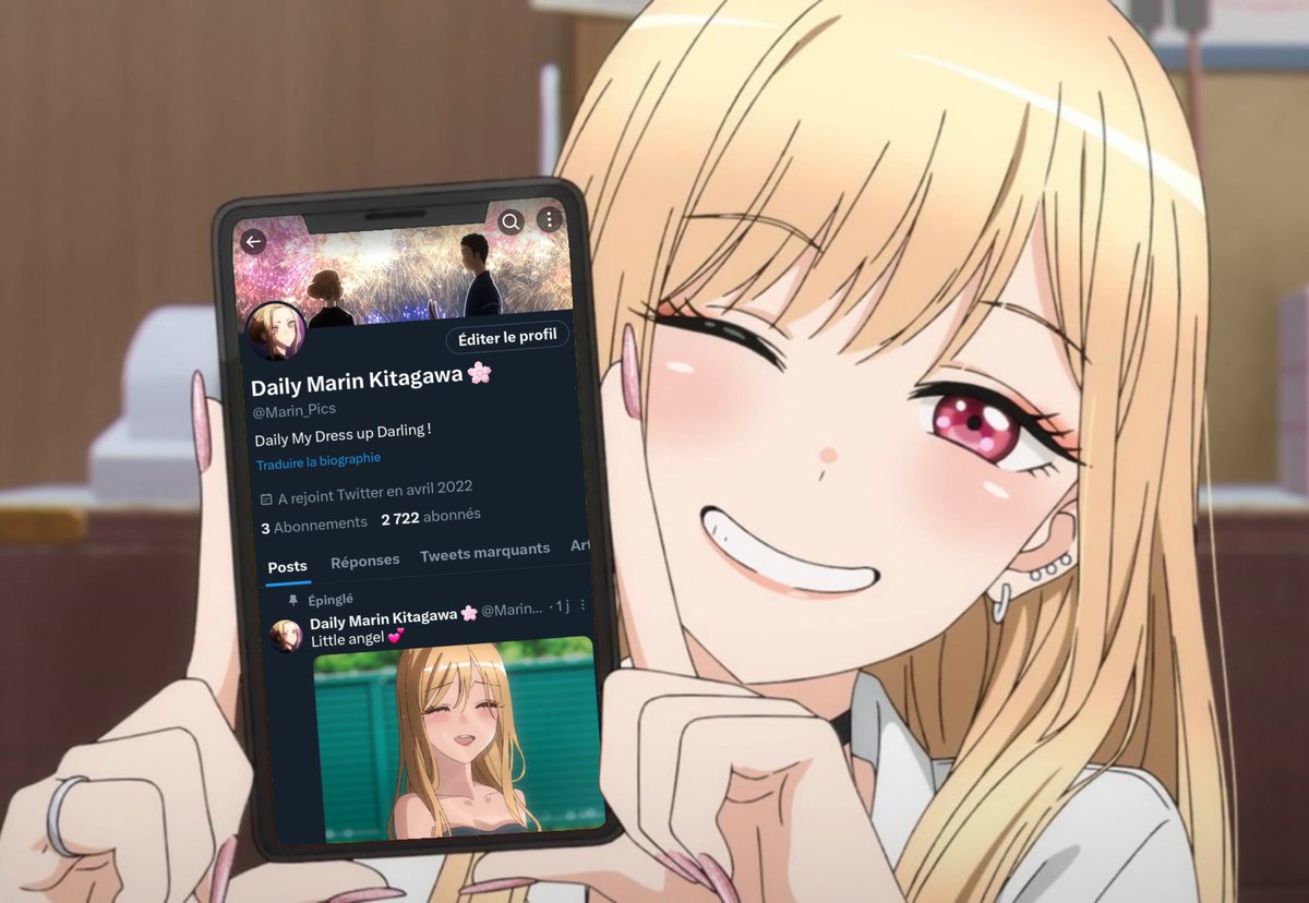 Daily Marin Kitagawa 🌸 tweet media