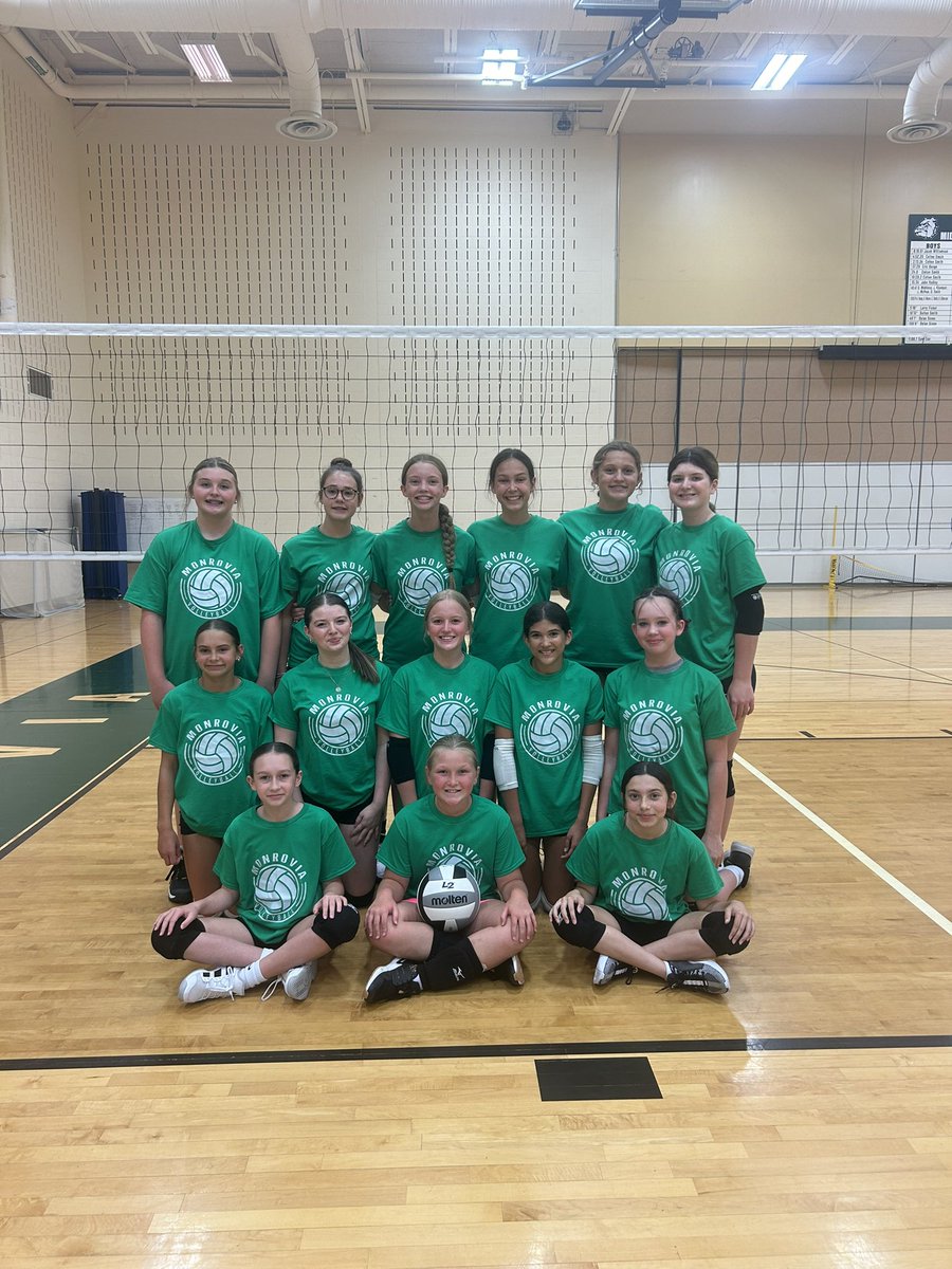 Thanks to all that came for youth camp this week! 💚🏐