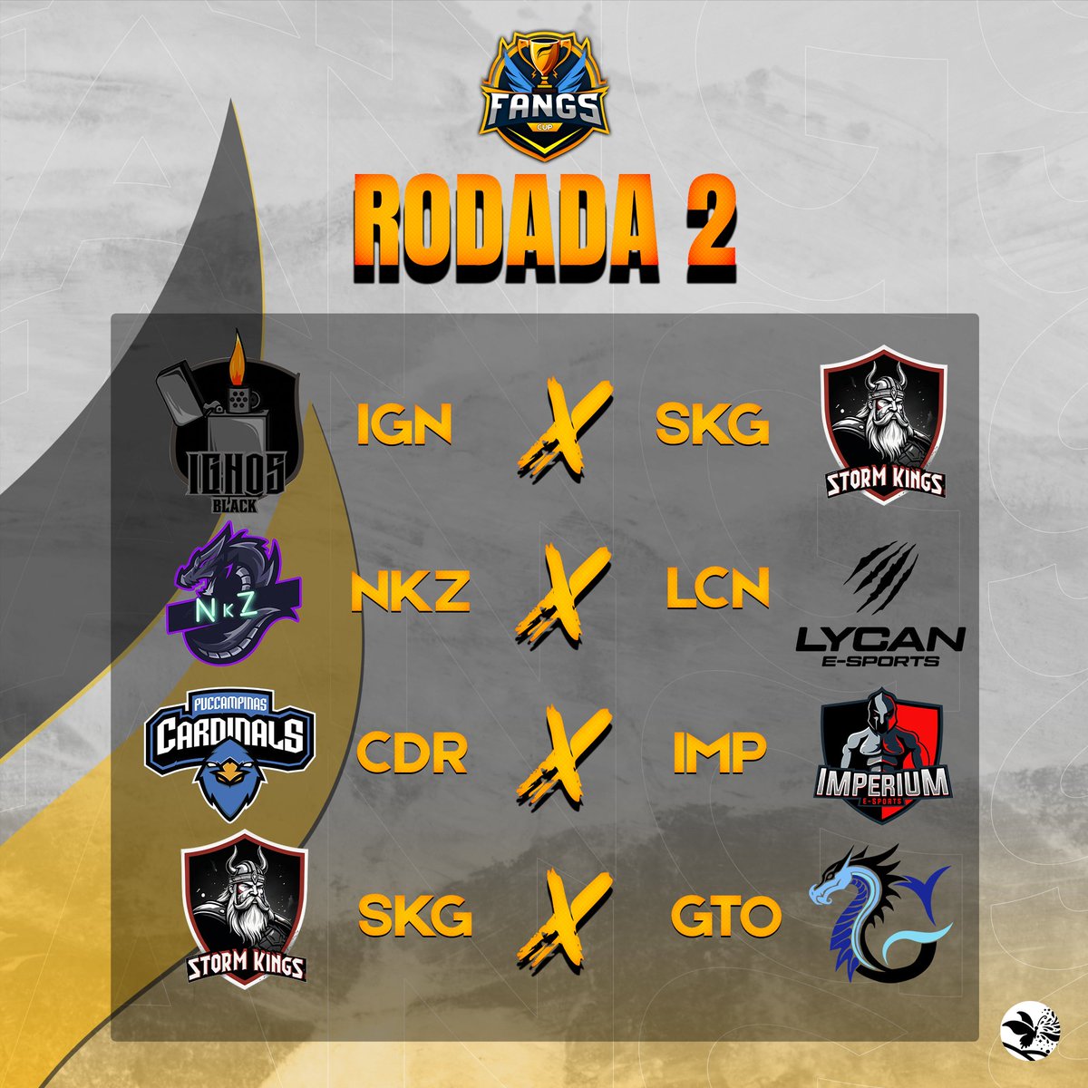 Fangsorg's tweet photo. E vamos de rodada dois para o Grupo B. Que vença o melhor!! https://t.co/TMPMgbWRtg
