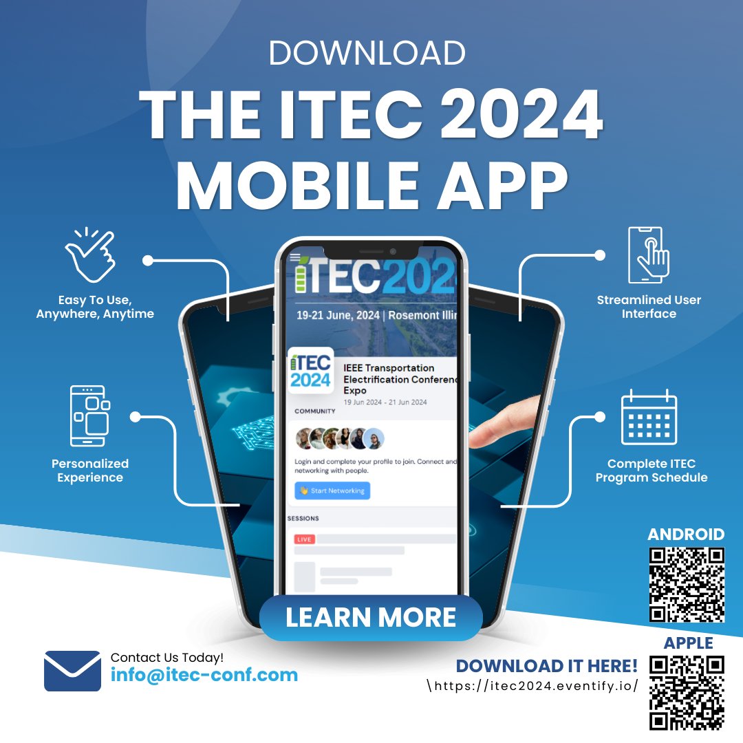 Exciting News! The ITEC 2024 App is live in app stores. Get access to maps, agendas, lead retrieval, and other exciting features to maximize your conference experience. Search ITEC2024 in your app store or click this link \bit.ly/3KNaz6c to download today!
