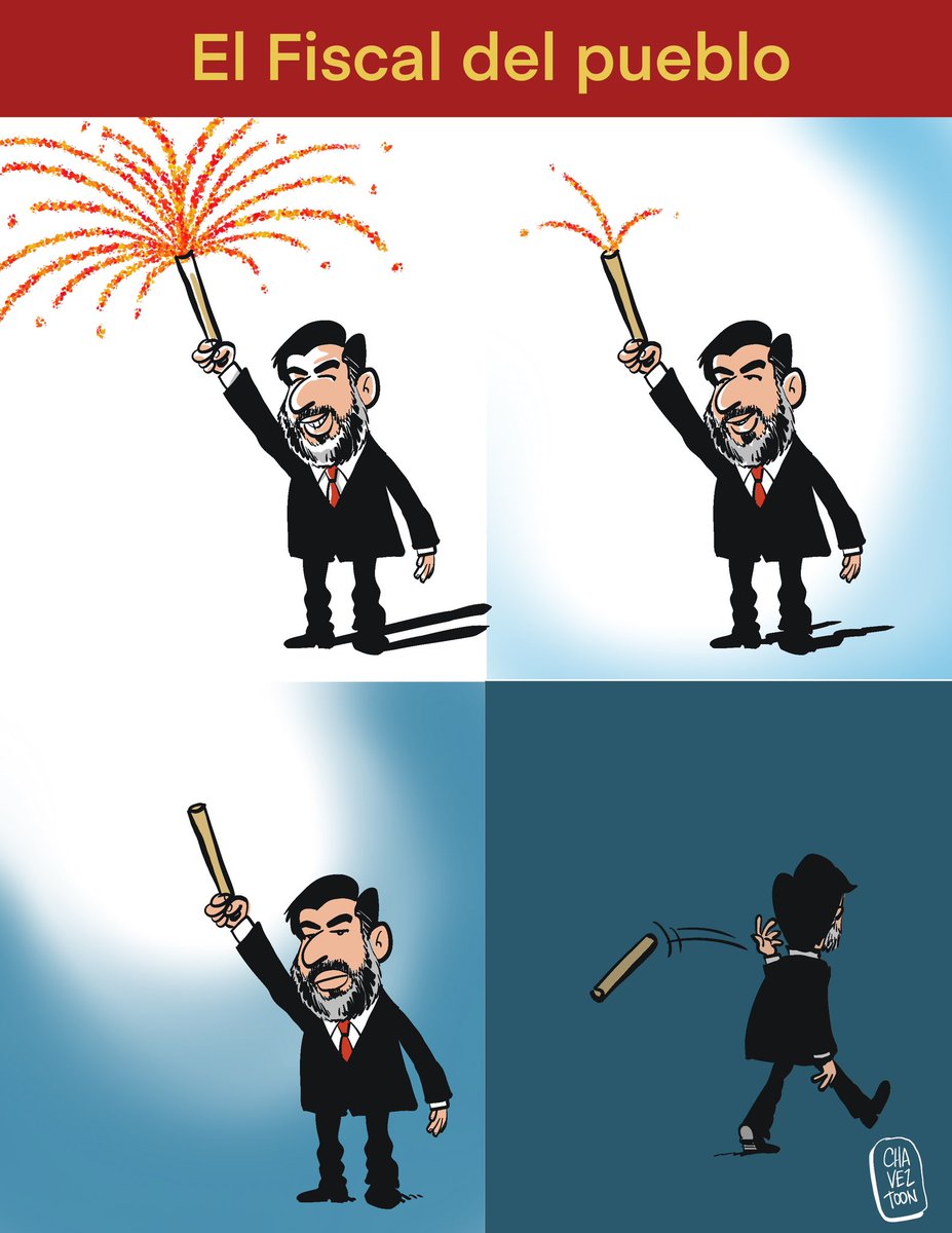Chaveztoon's tweet photo. Pirotecnia judicial https://t.co/viAHXbg7Ge