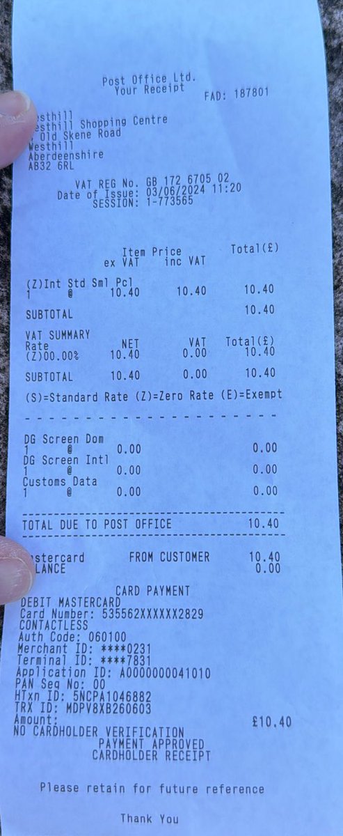 Natsashaw's tweet photo. @RoyalMail Posted to Ireland 10 days ago for over £10 &amp; it’s still not been delivered 🤷‍♀️ https://t.co/kGJQFBmjp1