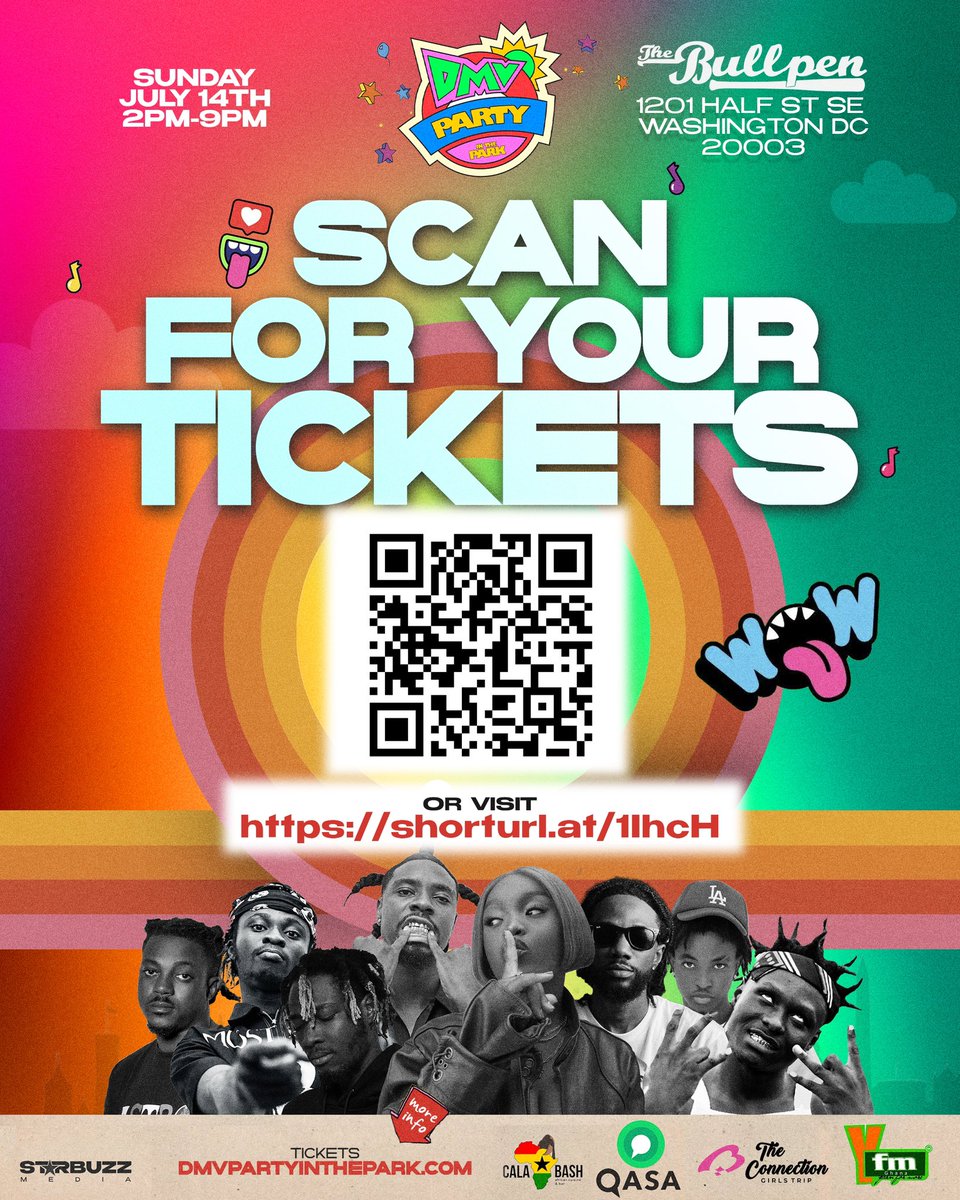 On July 14th, 2024, I'll be in Washington DC for the <a href="/DMVpartyintheP/">🇺🇸DMVpartyinthepark🇺🇸</a>. It's going to be an unforgettable event with the <a href="/asakaaboys/">asakaaboys</a> and <a href="/Gyakie_/">After Midnight</a> headlining, along with a lineup of amazing superstars this summer in Washington DC. It’s going to be epic! Scan n grab ur tickets.