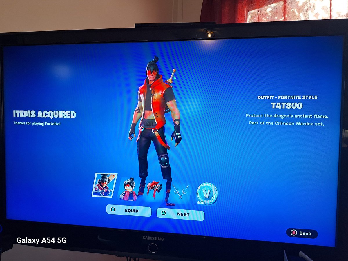 Summs08's tweet photo. Thank you so much @TTzVinc and @Sytox_Fn for the Crimson Warden Bundle!!! I'm super stoked! โค๏ธ ๐ ๐
#TTzVincLegit #Sytoxlegit https://t.co/gbIYI6fgNd