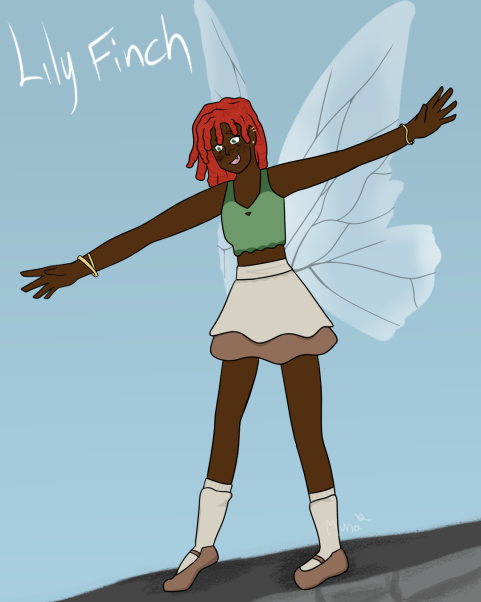 munalaxy's tweet photo. @Makeship My modern-fantasy faerie, Lily (and after I drew her and a few more sketches, my computer crashed and broke) https://t.co/JQjDQyqHUa