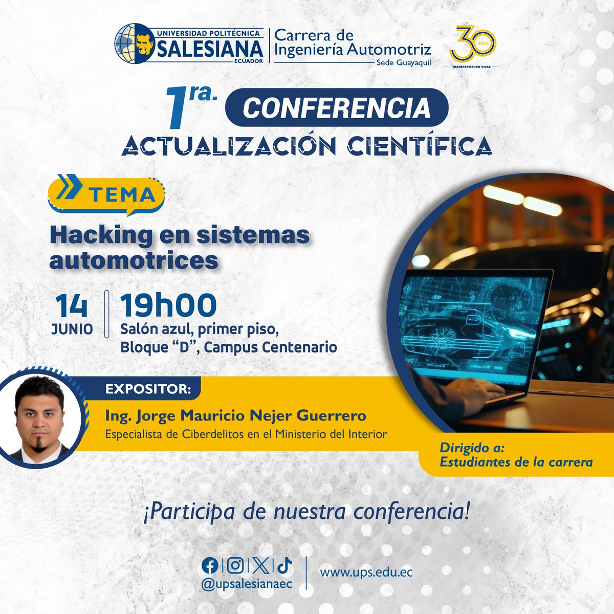 Universidad Politécnica Salesiana tweet media