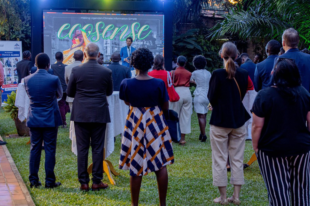 steviekgram's tweet photo. #ECOSenseMagazine was launched at the @FrenchEmbassyUg under the #ContentCatalyst23 program.
We are glad to share this issue with the audience to learn something about the impact of Climate Change in Uganda. https://t.co/uqirY0lD8H