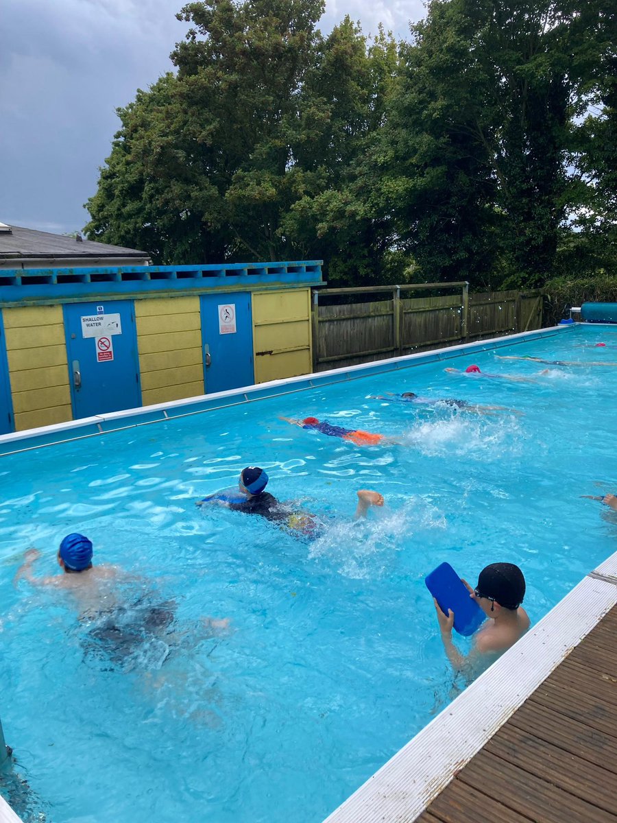 CotonCofE's tweet photo. Our school pool catering for everyone’s needs! From our youngest to our eldest children…so impressed with the water confidence on display! #ChallengeIsKey https://t.co/s6h1IMCOJQ