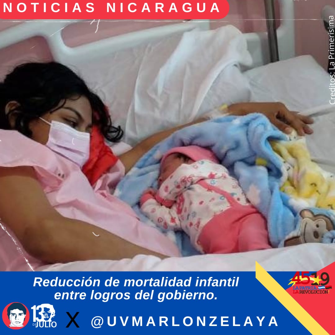 #SomosUNAN
#TodosJuntosAl4519
#ManaguaSandinista 

Esto es gracias a nuestras políticas públicas de salud que están centradas en la persona, la familia y la comunidad