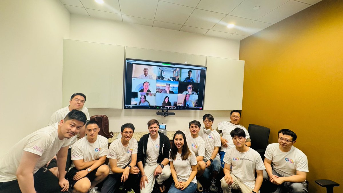 The 0G team is all over the world!🌐 This week part of our team spent the day in 🇨🇳Shanghai, got to know each other virtually through ice breakers, and discussed past and future milestones in our incredible journey💫
