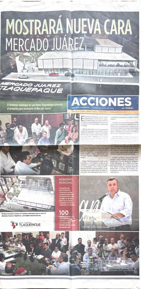 Merodean los “zopilotes” que quieren derrumbar el mercado municipal de San Pedro Tlaquepaque. De eso sabe mucho el priista <a href="/alfredbarbam/">Alfredo Barba</a> 

cronicadesociales.wordpress.com/2014/05/03/a-r…