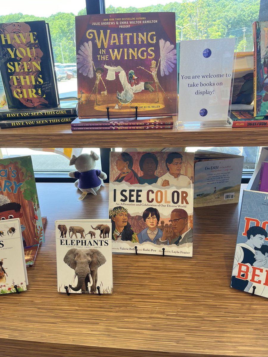 cekster's tweet photo. @valerie_bolling @JulieGz123 @scatteredbooks @SplitRockBks @KaileiPew @HarperChildrens @jmcgowanbks @KidlitInColor @Soaring20sPB Look what I spotted in my local bookstore today! https://t.co/dENRa3bXkq