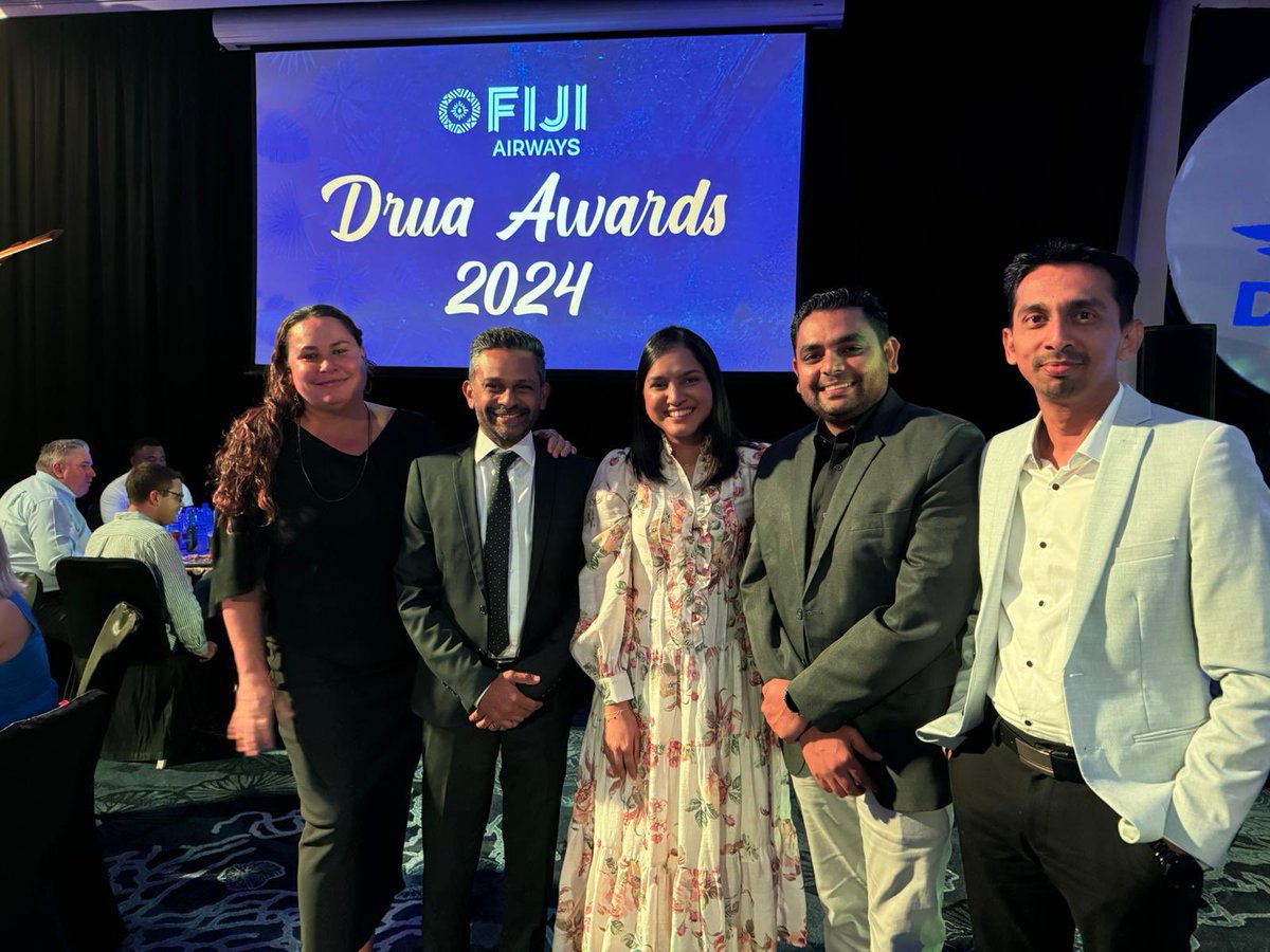 Team Digicel cruising on the Drua at the Awards Night 2024.

Congratulations to all the award winner, rugby greats in the making carrying the hopes and dreams of a rugby mad nation.

#TeamFiji