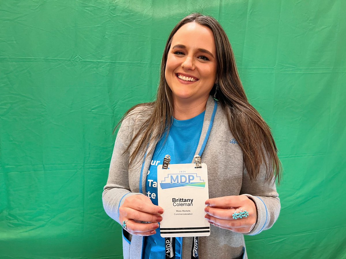 Please give it up for my co-worker, pre-production expert and on-camera talent, Brittany Coleman, as she was accepted into MDP this year! 👏 So proud of her! 🩵 #2024MDPLife #LifeatATT #watchinFOCUS