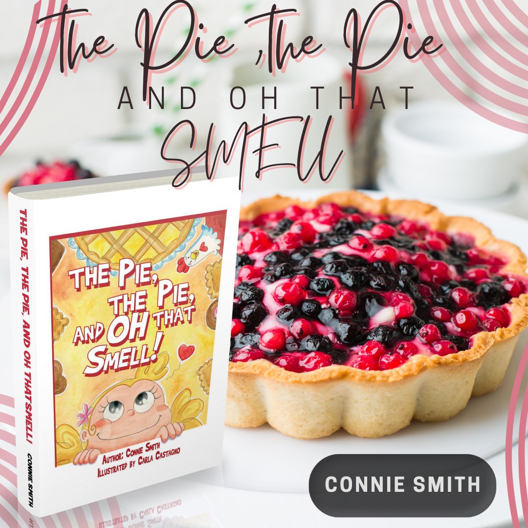 consmithauthor's tweet photo. "Step into the kitchen with 'The Pie, The Pie, and Oh That Smell!' – a charming tale where young bakers whip up delicious pies and fill the air with magical, sweet aromas!"

"The pie, The pie, and Oh that Smell" by Connie Smith

@ARPressLLC  #readerscommunity https://t.co/rEGYYUtxaA
