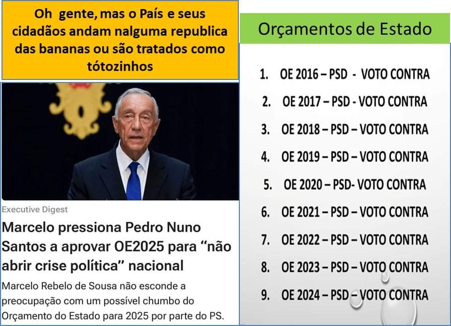Marcelo não tem um pingo de vergonha na cara!