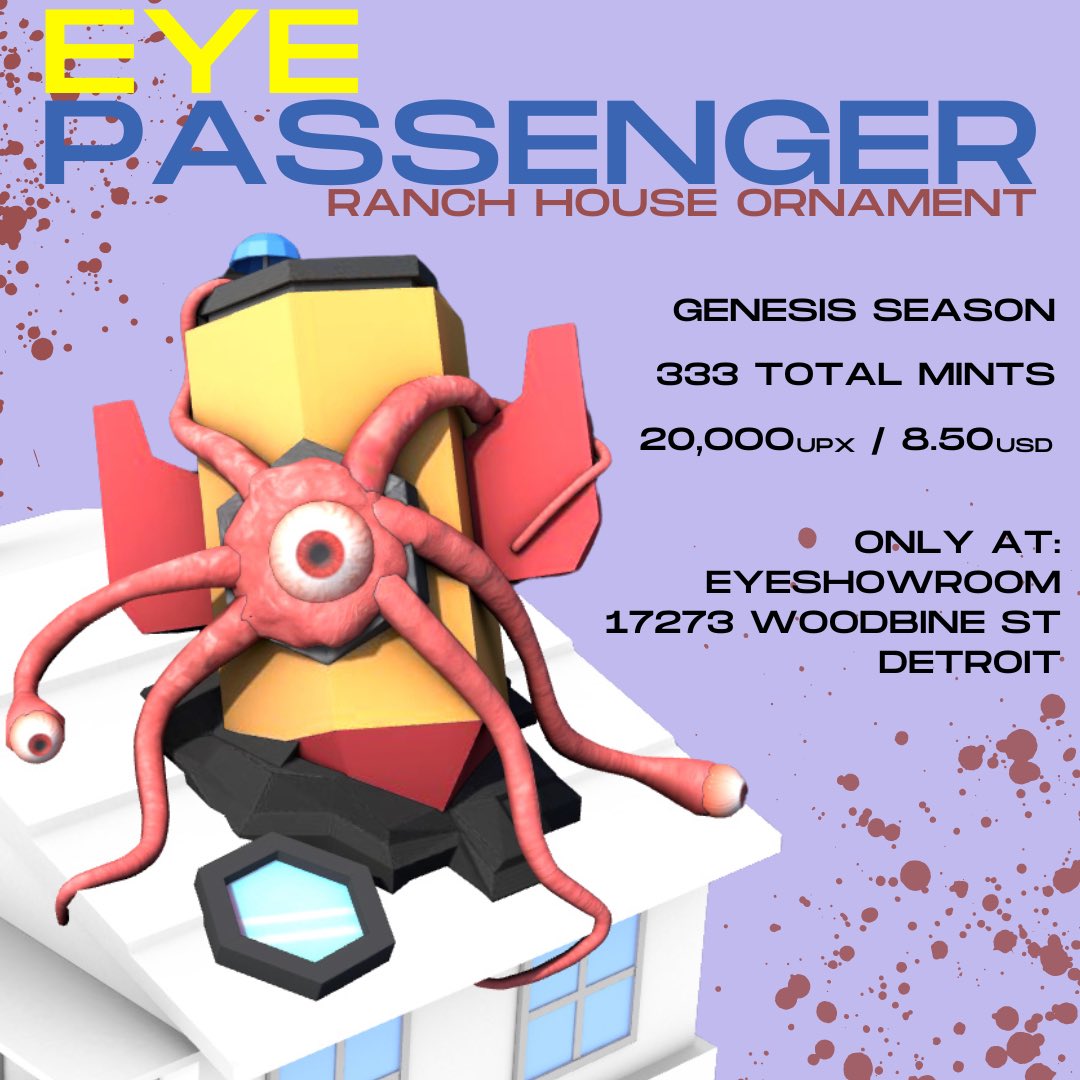 Still time to decorate for gamified earnings and the Genesis season ornament challenge! <a href="/UplandMe/">Upland</a> #GenesisSeason #AnEyeForAllSeasons