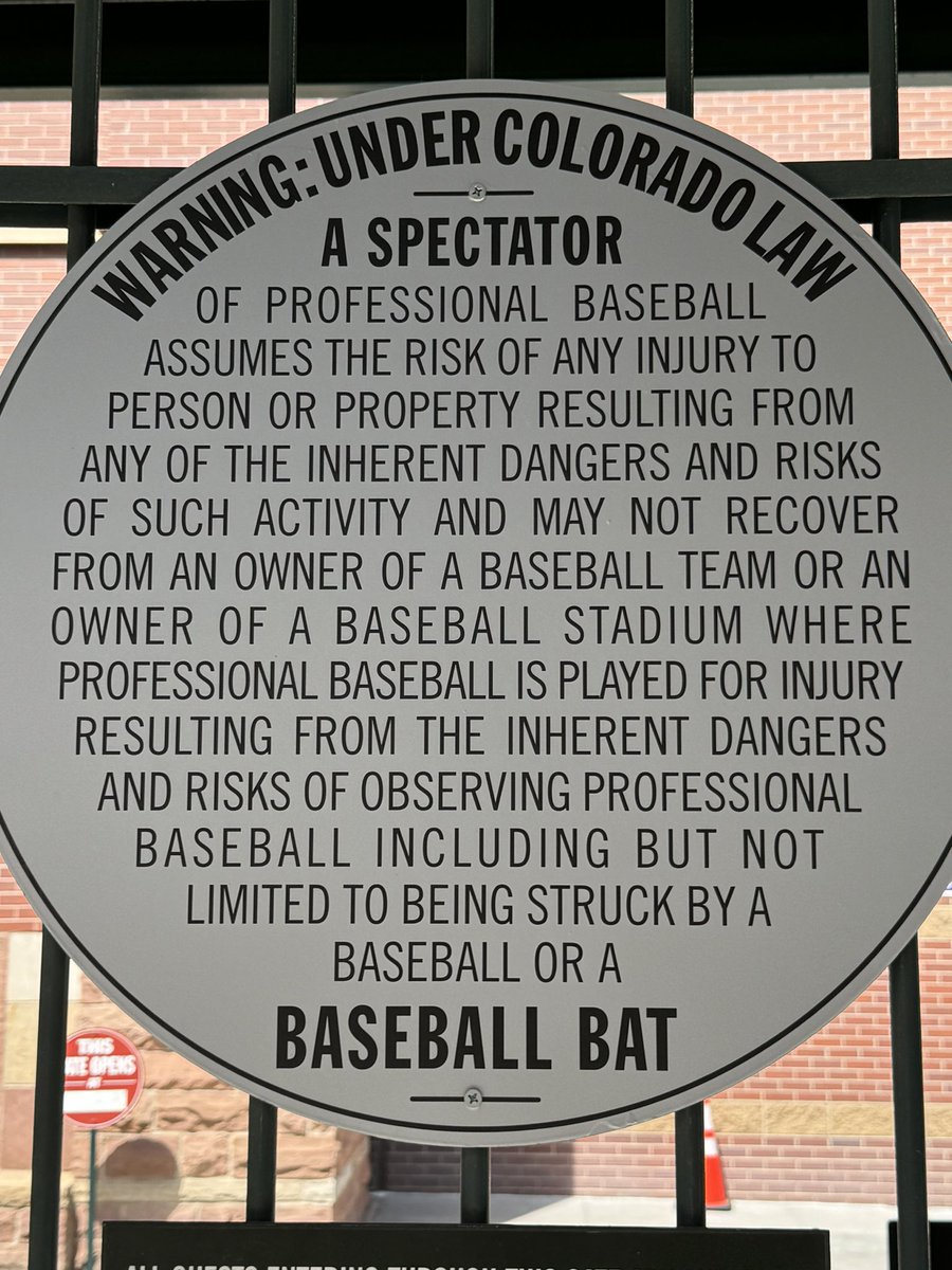 Nice to take in a different sporting arena in Denver to those that I’m used too - I do wonder what rules they would write for most  football stadiums 🤣