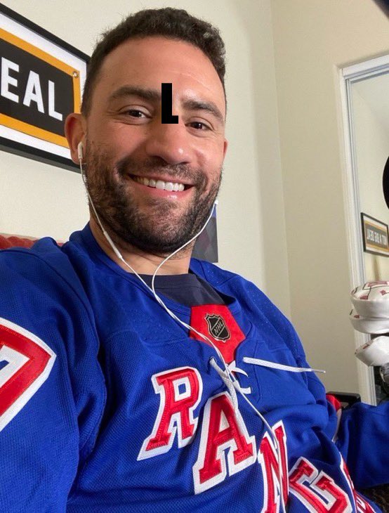 RJC1776US's tweet photo. @dbongino Especially when they are on @NHL_On_TNT predicting the @NYRangers are going to win the #StanleyCup🏆 championship. Then pivot to the @EdmontonOilers #ZeroWins in the finals. @BizNasty2point0 delivers pizza 🍕 to the winner 🏆. https://t.co/4G9TMEfVFf