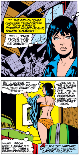 MarvelADay's tweet photo. #MarvelADay #IM67 Miss Roxie Cheesecake decides she's had enough of Detroit and decides to head to Southeast Asia! No worries, we'll be finding out why by issue's end. - VA https://t.co/GPWyvuNzO1