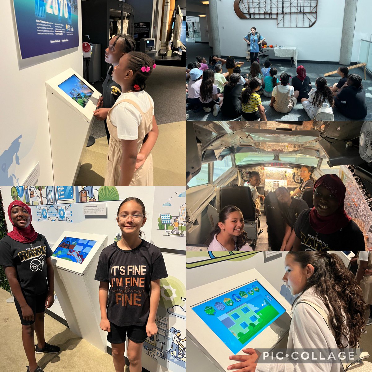 We had so much fun on our field trip to the Cradle of Aviation! 💛🖤 <a href="/WhufsdRams/">Ram Pride</a> <a href="/WHGWashington/">WHGW</a>