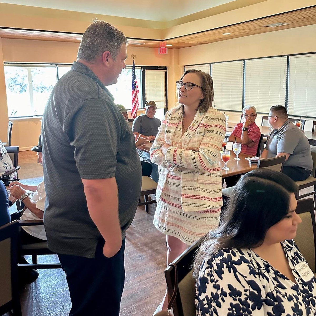 lamantia4texas's tweet photo. Come one, come all!
I had a fantastic evening connecting with everyone at our #Beeville Meet & Greet. Your support means the world, and we are deeply humbled by the incredible #TeamLaMantia turnout! Thank you for the opportunity to serve and make a difference for our #BeeCounty families.