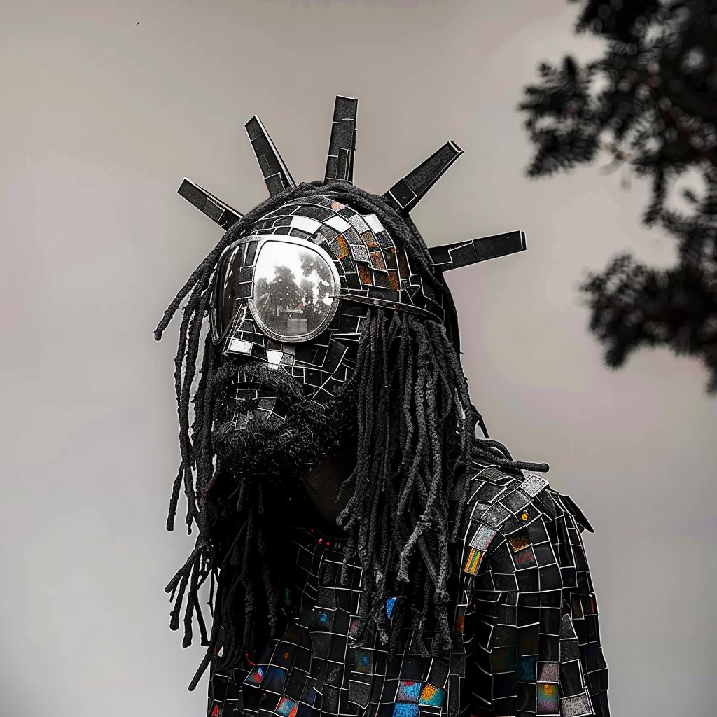 YvonNgassam's tweet photo. Unbelievable!!! My "Afrotopians" collection has found its audience. 
Thanks to @albertinmeunier  for collecting an edition of each of the 4 works that were minted. 
Such an action can only push me to surpass myself.

#artforthehumans https://t.co/lUMbNfdWia
