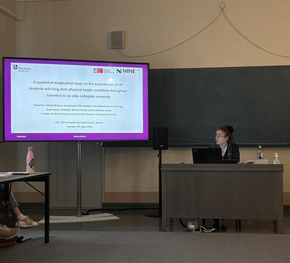 It was a privilege to present initial findings from my PhD research project at the 
<a href="/FutureNordic/">The Future of Nordic Youth in the Rural Regions</a> Qualitative Longitudinal Research conference in Helsinki on Monday! Many thanks to the organisers for an inspiring event. #QLR #Sociology #StudentHealth <a href="/DurhamSociology/">Durham Sociology</a> <a href="/DtpNine/">NINE DTP</a>