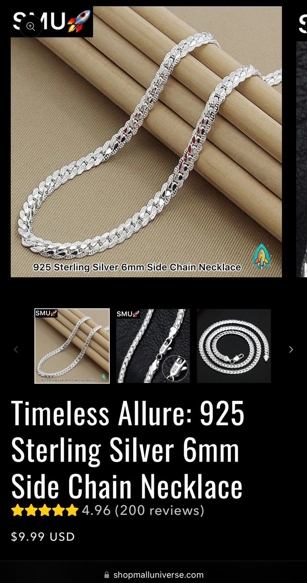 ShopMUniverse's tweet photo. 🌟 Exciting News! 🌟 Shop Mall Universe has just released 2 new 100% Sterling Silver jewelry pieces! Elevate your style with our exquisite collection. Get yours today and shine bright! 💍💫 #ShopMallUniverse #SterlingSilver #NewArrivals #Jewelry #Fashion ✨ https://t.co/vzVd2u58R8