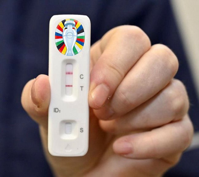 Just tested positive for Euros fever.