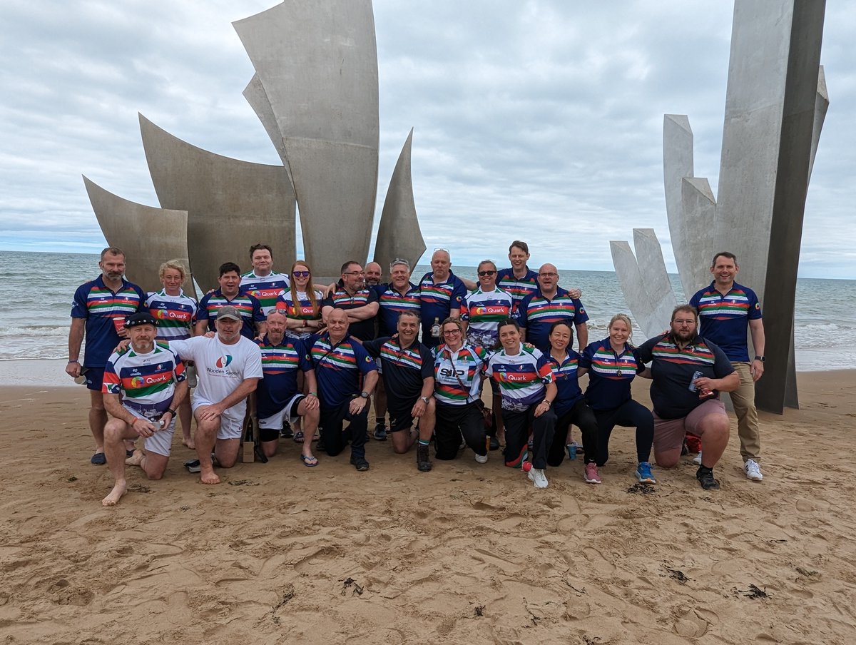 charityspoon's tweet photo. A very small selection from an incredible weekend away 🏉
Catch up on what happened ➡️ https://t.co/zArsxgiM4t
Leighs Autos | @oneillssportswearuk | #QuarkSoftware
#RugbyRemembers #DDay80 #WoodenSpoonVets https://t.co/LjiFLzDfF8