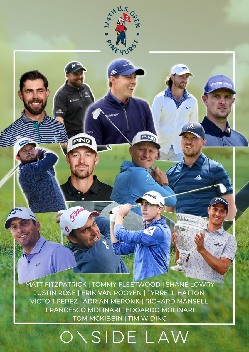 Good luck to all Onside Law clients competing at the 124th US Open at Pinehurst! 🏌️🏆

#usopen #pinehurst