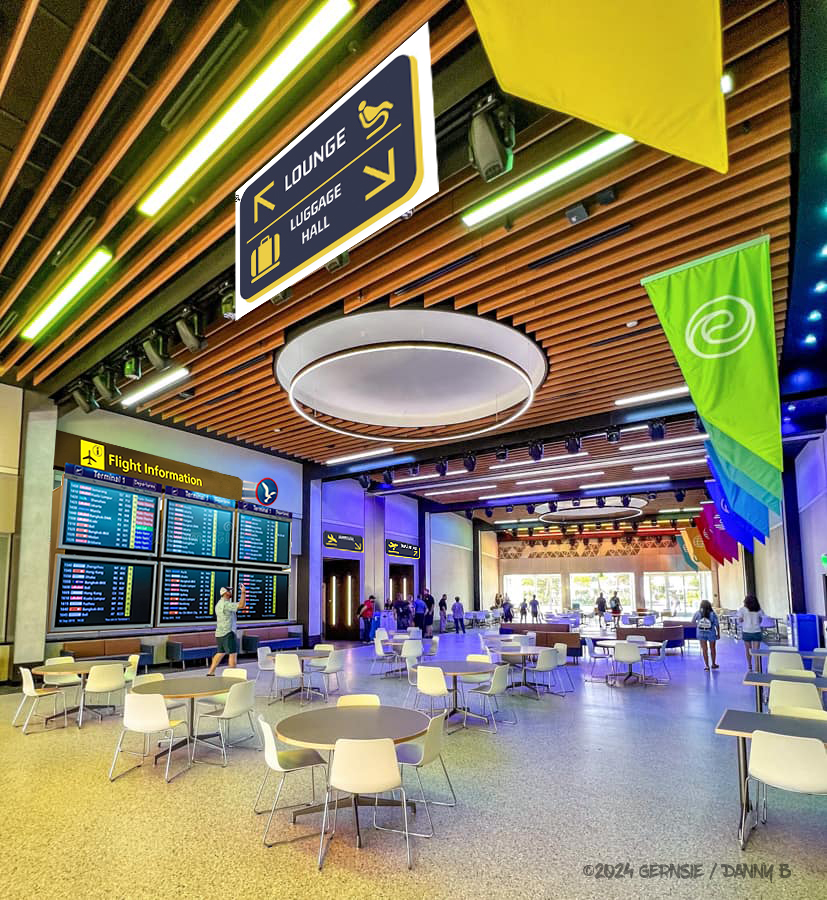 imtigger2's tweet image. I suppose someone had to do it.  :-D  Welcome to the Communicore Terminal, at EPCOT #CommunicoreHall